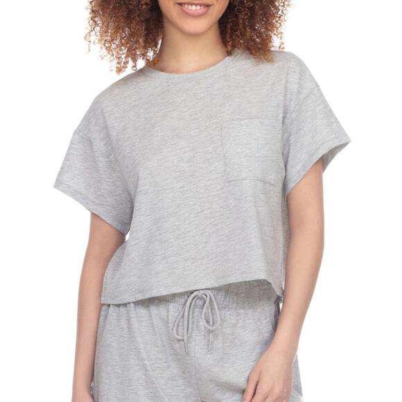 Honeydew Intimates Off The Grid Pocket T Shirt Gray Size XL NWOT - Picture 1 of 7